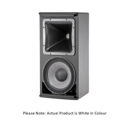 JBL AM7212/26 - High Power 2-Way Loudspeaker with 1 x 12 Inch LF and Rotatable Horn  White